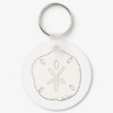 Sand Dollar Keychain