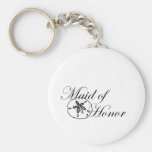 Sand Dollar Made of Honor Keychains