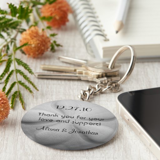 Sand Dollar Personalized Key Ring Wedding Favor Keychain Zazzle