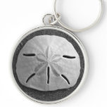 Sand Dollar Sea Shell Ocean Beach Keychain