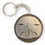 Sand Dollar Seashell Sand Beach Keychain