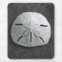 Sand Dollar Seashell Sand Beach Mousepad