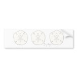 Sand Dollars Bumper Sticker
