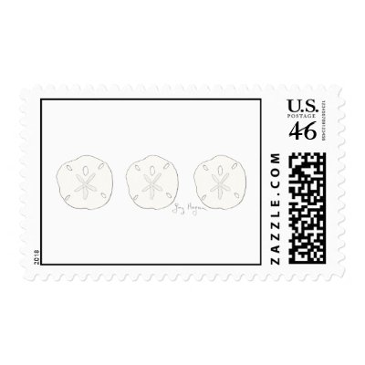 Sand Dollars Custom Postage