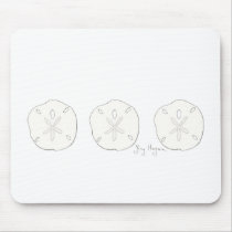 Sand Dollars Mousepad by ginyhogan Sand Dollars Mousepad