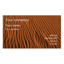 "Sand dune" business card business cards