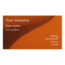 "Sand dune" business card business cards