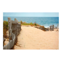 Sand Dune & Sea Fence posters