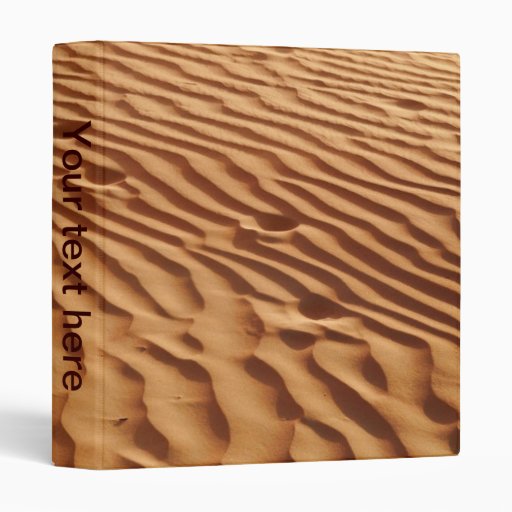 Sand Duner Binder Zazzle
