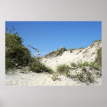 Sand Dunes at Ocracoke Posters
