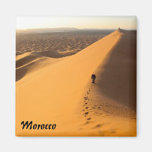 Sand Dunes in Morocco magnet