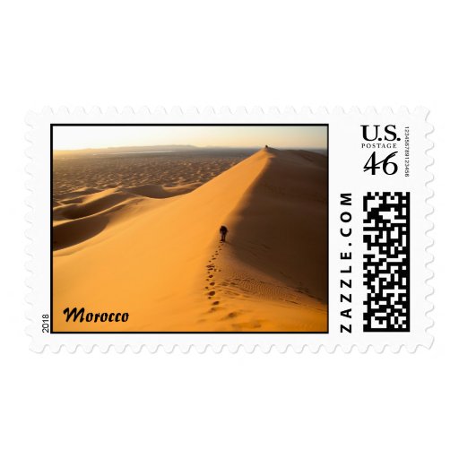 Sand Dunes in Morocco Postage