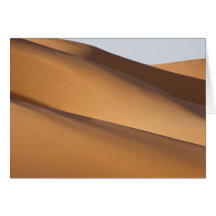 Sand dunes, Sahara desert, Morocco 2 Card