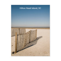 Sand Fence 2008, Hilton Head Island, SC Postcards