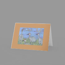 Sand Hill Crane note cards