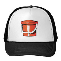 Sand Pail Bucket Mesh Hat