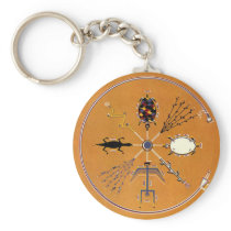 Sand Painting Keychains