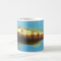 Sand Perch Fish Coffee Mugs