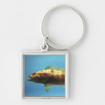 Sand Perch Fish Key Chains