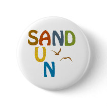 SAND SUN WITH SEAGULLS buttons