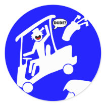 Sand trap DUDE-2 Sticker
