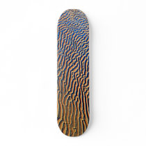 Sand wrinkles custom skate board