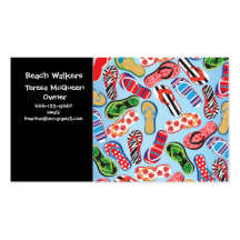Sandal Flip Flop Business Cards