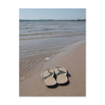Sandals on the Beach postcards by loraseverson Sandals on the Beach postcards