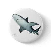Sandbar Shark buttons by FishTsdotcom Sandbar Shark buttons