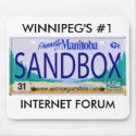 SANDBOX Plate Mousepad by WinnipegSandbox SANDBOX Plate Mousepad