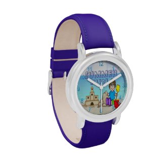 Sandcastle (Boy) Kid's Stainless Steel Watch