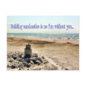 Sandcastle Postcard