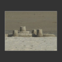 Sandcastle postcards