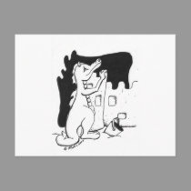 Sandcastle postcards
