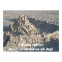 Sandcastle Poster posters