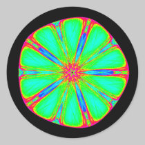 Sanddollar Fractal Sticker stickers