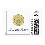 Sanddollar Save the Date Stamps