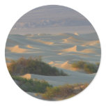 Sanddunes Deserts Death Valley Round Sticker