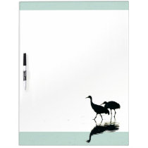 Sandhill Cranes Dry Erase Board dry erase boards
