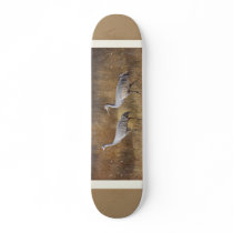 Sandhill Cranes Photography Skateboard