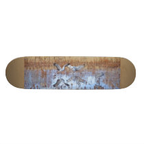 Sandhill Cranes Photography Skateboard skateboards