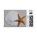 Sandollar and Starfish postage