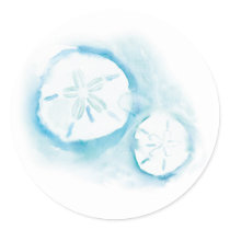 SandollarMist Watercolor Sticker