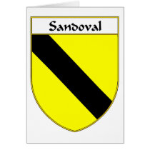Sandoval Coat of Arms/Family Crest cards by NameGame Sandoval Coat of Arms/Family Crest cards