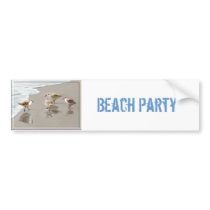 Sandpipers at the Shoreline Bumper Stickers