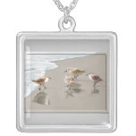 Sandpipers at the Shoreline Pendants