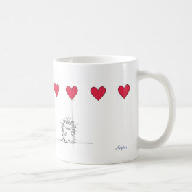 Sandra Boynton LOVE YOU CAT Classic White Coffee Mug
