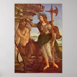 Sandro Botticelli-Minerva and the Centaur posters