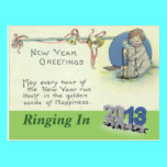 Sands Of Time New Year Postcard postcards