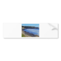 Sandsend through the brick wall bumper sticker